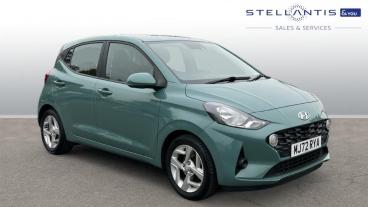 SPOTICAR Hyundai I10 1.0 Se Connect Euro 6 (s/s) 5dr Used Car - City Car Petrol Green - Stockport - 1200548783_1