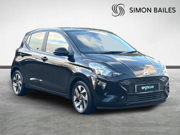 SPOTICAR Hyundai I10 1.0 Advance Auto Euro 6 (s/s) 5dr Used Car - City Car Petrol Black - Guisborough - 1200558973_1