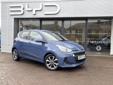 SPOTICAR Hyundai I10 1.2 Premium Se Euro 6 5dr Used Car - City Car Petrol Blue - High Wycombe - 1200572499_1
