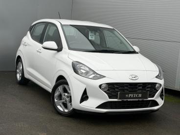 SPOTICAR Hyundai I10 1.0 Se Connect Euro 6 (s/s) 5dr Used Car - City Car Petrol White - Darlington - 1200573484_1