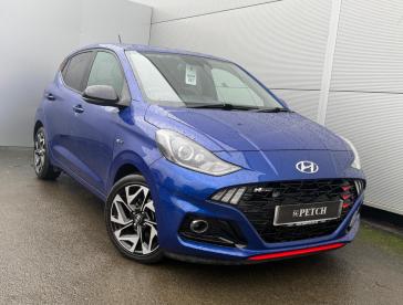 SPOTICAR Hyundai I10 1.0 T-gdi N Line Euro 6 (s/s) 5dr Used Car - City Car Petrol Blue - Darlington - 1200575711_1