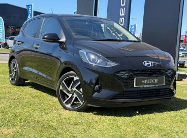 SPOTICAR Hyundai I10 1.0 Premium Euro 6 (s/s) 5dr Used Car - City Car Petrol Black - Darlington - 1200598252_1