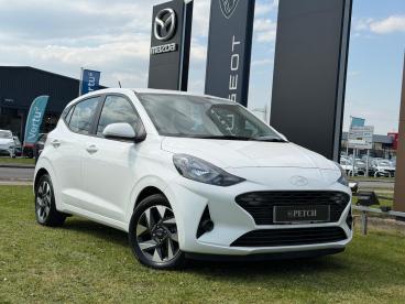 SPOTICAR Hyundai I10 1.2 Advance Euro 6 (s/s) 5dr Used Car - City Car Petrol White - Darlington - 1200598253_1