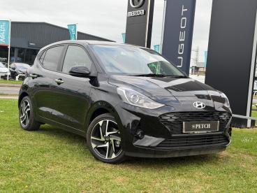 SPOTICAR Hyundai I10 1.2 Premium Euro 6 (s/s) 5dr Used Car - City Car Petrol Black - Darlington - 1200606035_1