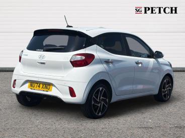 SPOTICAR Hyundai I10 1.0 Premium Euro 6 (s/s) 5dr Used Car - City Car Petrol White - Darlington - 1200612838_3