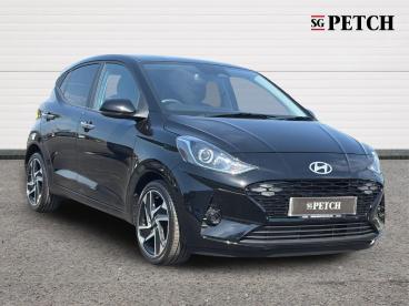 SPOTICAR Hyundai I10 1.0 Premium Euro 6 (s/s) 5dr Used Car - City Car Petrol Black - Darlington - 1200612839_1