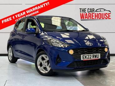 SPOTICAR Hyundai I10 1.0 Se Connect Auto Euro 6 (s/s) 5dr Used Car - City Car Petrol Blue - Swansea - 1200613177_1