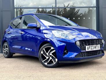 SPOTICAR Hyundai I10 1.0 Premium Euro 6 (s/s) 5dr Used Car - City Car Petrol Blue - Bury St. Edmunds - 1200614434_2