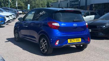 SPOTICAR Hyundai I10 1.2 Premium Euro 6 (s/s) 5dr Used Car - City Car Petrol Blue - Redditch - 1200618621_3
