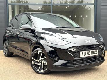 SPOTICAR Hyundai I10 1.2 Premium Euro 6 (s/s) 5dr Used Car - City Car Petrol Black - Bury St. Edmunds - 1200618673_2