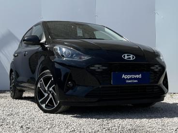 SPOTICAR Hyundai I10 1.0 Premium Auto Euro 6 (s/s) 5dr Used Car - City Car Petrol Black - Preston - 1200618723_1