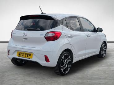 SPOTICAR Hyundai I10 1.0 Premium Euro 6 (s/s) 5dr Used Car - City Car Petrol White - Northallerton - 1200619915_3