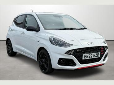 SPOTICAR Hyundai I10 1.0 T-gdi N Line Euro 6 (s/s) 5dr Used Car - City Car Petrol White - Eastbourne - 1200621797_1