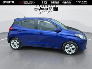 SPOTICAR Hyundai I10 1.2 Se Connect Euro 6 (s/s) 5dr Used Car - City Car Petrol Blue - Swansea - 1200622450_2