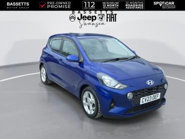 SPOTICAR Hyundai I10 1.2 Se Connect Euro 6 (s/s) 5dr Used Car - City Car Petrol Blue - Swansea - 1200622450_3
