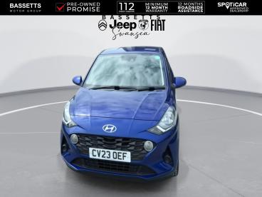 SPOTICAR Hyundai I10 1.2 Se Connect Euro 6 (s/s) 5dr Used Car - City Car Petrol Blue - Swansea - 1200622450_4