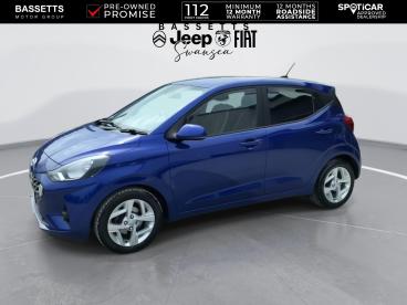 SPOTICAR Hyundai I10 1.2 Se Connect Euro 6 (s/s) 5dr Used Car - City Car Petrol Blue - Swansea - 1200622450_5