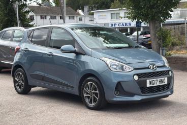 SPOTICAR Hyundai I10 1.2 Premium Auto Euro 6 5dr Used Car - City Car Petrol Blue - Torquay - 1200623629_1