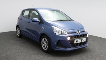 SPOTICAR Hyundai I10 1.2 Se Auto Euro 6 5dr Used Car - City Car Petrol Blue - St. Austell - 1200624650_1