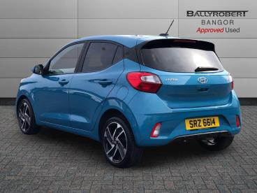SPOTICAR Hyundai I10 1.0 Premium Auto Euro 6 (s/s) 5dr Used Car - City Car Petrol Blue - Bangor - 1200628311_2