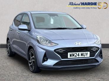SPOTICAR Hyundai I10 1.2 Premium Auto Euro 6 (s/s) 5dr Used Car - City Car Petrol Blue - Wallsend - 1200630070_1