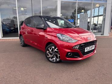 SPOTICAR Hyundai I10 1.0 T-gdi N Line Euro 6 (s/s) 5dr Used Car - City Car Petrol Red - Boston - 1200630893_1