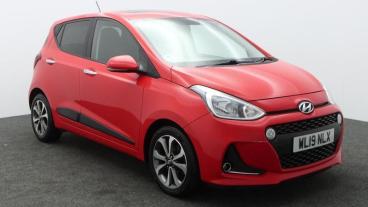 SPOTICAR Hyundai I10 1.2 Premium Se Euro 6 5dr Used Car - City Car Petrol Red - Penryn - 1200633123_1