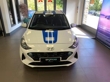 SPOTICAR Hyundai I10 1.0 Se Connect Euro 6 (s/s) 5dr Used Car - City Car Petrol White - Abergavenny - 1200633240_4