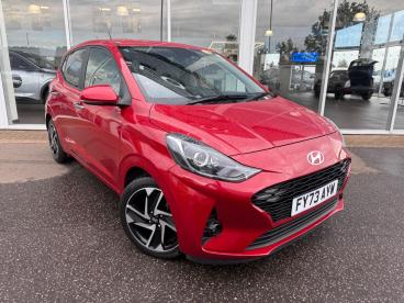 SPOTICAR Hyundai I10 1.2 Premium Auto Euro 6 (s/s) 5dr Used Car - City Car Petrol Red - Boston - 1200640787_1