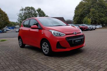 SPOTICAR Hyundai I10 1.0 Se Euro 6 5dr Used Car - City Car Petrol Red - Fareham - 1200641665_1