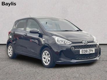 SPOTICAR Hyundai I10 1.2 Se Euro 6 5dr Used Car - City Car Petrol Black - Worcester - 1200641761_1