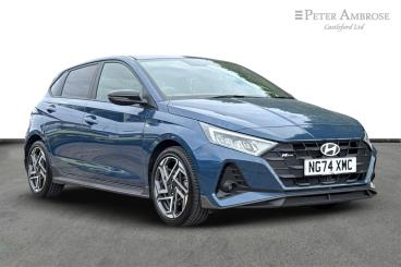 SPOTICAR Hyundai I20 1.0 T-gdi N Line S Dct Euro 6 (s/s) 5dr Used Car - Hatchback Petrol Blue - Castleford - 1200535570_1