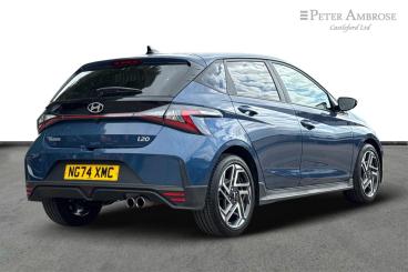SPOTICAR Hyundai I20 1.0 T-gdi N Line S Dct Euro 6 (s/s) 5dr Used Car - Hatchback Petrol Blue - Castleford - 1200535570_3