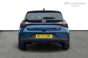 SPOTICAR Hyundai I20 1.0 T-gdi N Line S Dct Euro 6 (s/s) 5dr Used Car - Hatchback Petrol Blue - Castleford - 1200535570_4