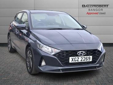SPOTICAR Hyundai I20 1.0 T-gdi Mhev Se Connect Euro 6 (s/s) 5dr Used Car - Hatchback Hybrid Grey - Bangor - 1200537718_1