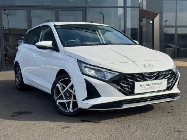 SPOTICAR Hyundai I20 1.0 T-gdi Premium Dct Euro 6 (s/s) 5dr Used Car - Hatchback Petrol White - Eglinton - 1200550431_1