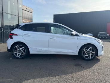 SPOTICAR Hyundai I20 1.0 T-gdi Premium Dct Euro 6 (s/s) 5dr Used Car - Hatchback Petrol White - Eglinton - 1200550431_2