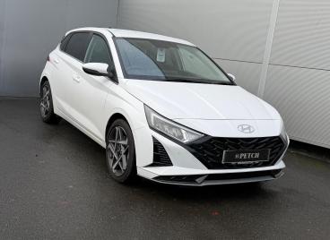 SPOTICAR Hyundai I20 1.0 T-gdi Premium Euro 6 (s/s) 5dr Used Car - Hatchback Petrol White - Darlington - 1200552201_5