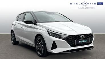 SPOTICAR Hyundai I20 1.0 T-gdi Mhev Ultimate Dct Euro 6 (s/s) 5dr Used Car - Hatchback Hybrid White - Bristol - 1200556628_1