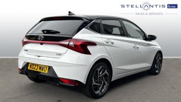 SPOTICAR Hyundai I20 1.0 T-gdi Mhev Ultimate Dct Euro 6 (s/s) 5dr Used Car - Hatchback Hybrid White - Bristol - 1200556628_3