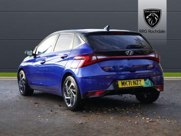 SPOTICAR Hyundai I20 1.0 T-gdi Mhev Ultimate Euro 6 (s/s) 5dr Used Car - Hatchback Hybrid Blue - Rochdale - 1200559085_3
