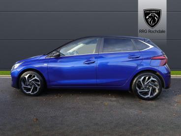 SPOTICAR Hyundai I20 1.0 T-gdi Mhev Ultimate Euro 6 (s/s) 5dr Used Car - Hatchback Hybrid Blue - Rochdale - 1200559085_4