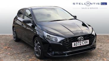 SPOTICAR Hyundai I20 1.0 T-gdi Mhev Premium Dct Euro 6 (s/s) 5dr Used Car - Hatchback Hybrid Black - Godalming - 1200559376_1