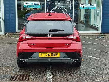 SPOTICAR Hyundai I20 1.0 T-gdi Premium Dct Euro 6 (s/s) 5dr Used Car - Hatchback Petrol Red - Moray - 1200565580_5