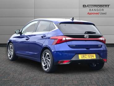 SPOTICAR Hyundai I20 1.0 T-gdi Mhev Premium Euro 6 (s/s) 5dr Used Car - Hatchback Hybrid Blue - Bangor - 1200570909_2