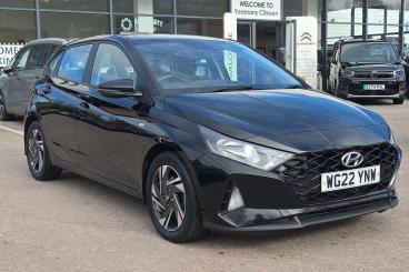 SPOTICAR Hyundai I20 1.0 T-gdi Mhev Se Connect Euro 6 (s/s) 5dr Used Car - Hatchback Hybrid Black - Torquay - 1200576218_1