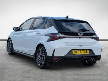 SPOTICAR Hyundai I20 1.0 T-gdi N Line S Euro 6 (s/s) 5dr Used Car - Hatchback Petrol White - Northallerton - 1200590422_5