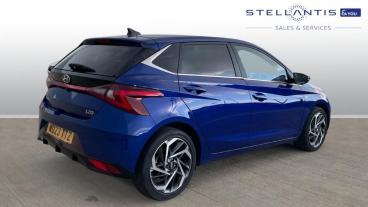 SPOTICAR Hyundai I20 1.0 T-gdi Mhev Premium Dct Euro 6 (s/s) 5dr Used Car - Hatchback Hybrid Blue - Liverpool - 1200595749_3