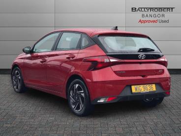 SPOTICAR Hyundai I20 1.0 T-gdi Mhev Se Connect Dct Euro 6 (s/s) 5dr Used Car - Hatchback Hybrid Red - Bangor - 1200602634_2