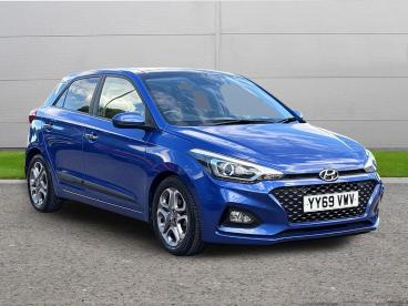 SPOTICAR Hyundai I20 1.2 Premium Se Nav Euro 6 (s/s) 5dr Used Car - Hatchback Petrol Blue - Worksop - 1200603639_1